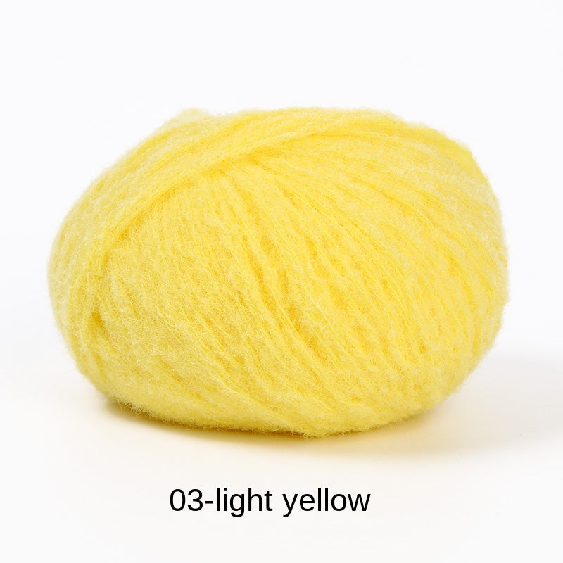 Crocheted Wool Felt Cotton Thread DIY Crocheting Sweat