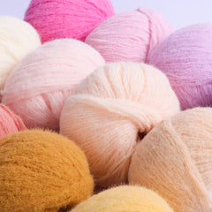 Crocheted Wool Felt Cotton Thread DIY Crocheting Sweat