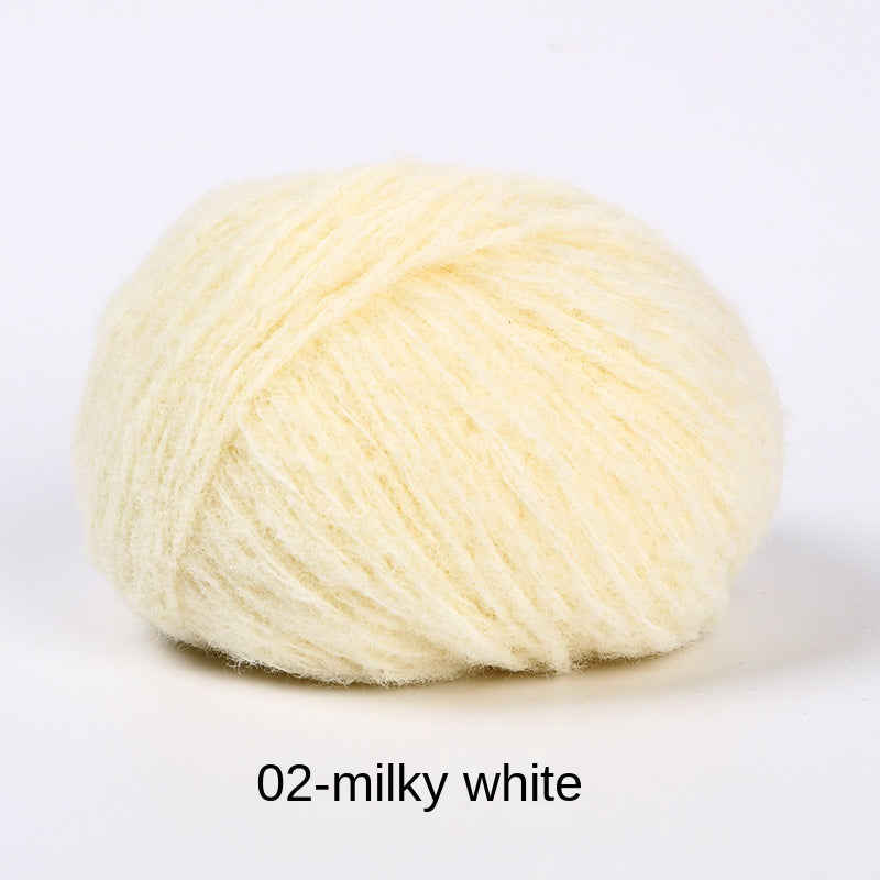 Crocheted Wool Felt Cotton Thread DIY Crocheting Sweat