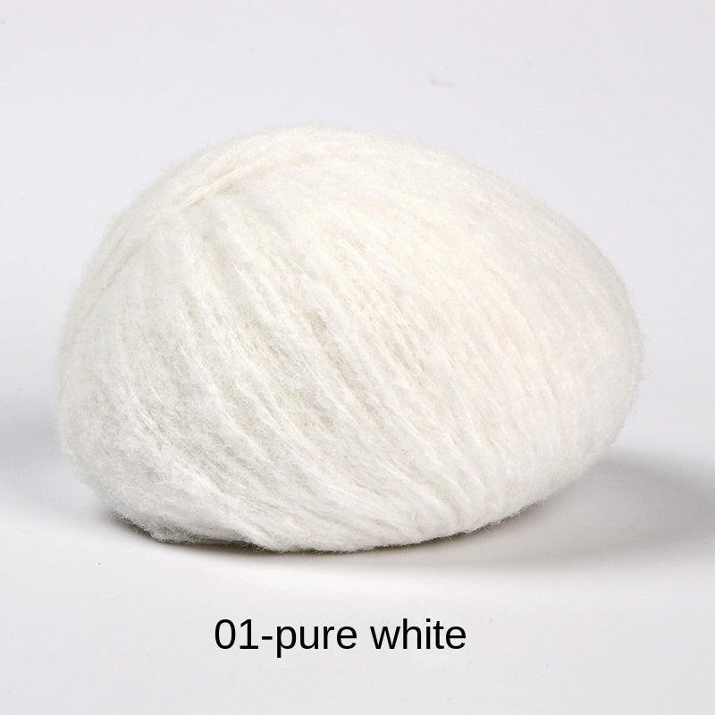 Crocheted Wool Felt Cotton Thread DIY Crocheting Sweat
