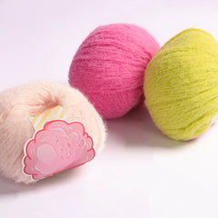 Crocheted Wool Felt Cotton Thread DIY Crocheting Sweat