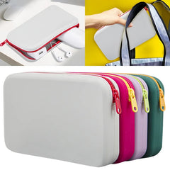 Silicone Cosmetic Storage Bag Large Capacity Travel Makeup Brush Holder