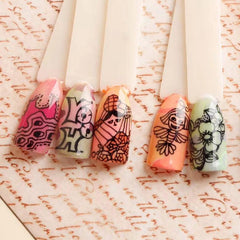 Waterproof Nail Art Graffiti Pen for DIY Flower Drawing