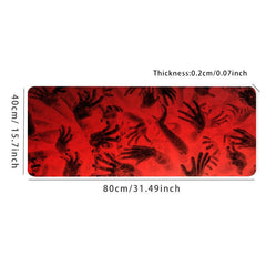 Ghoul Hand Desk Mat Large Gaming Mouse Pad