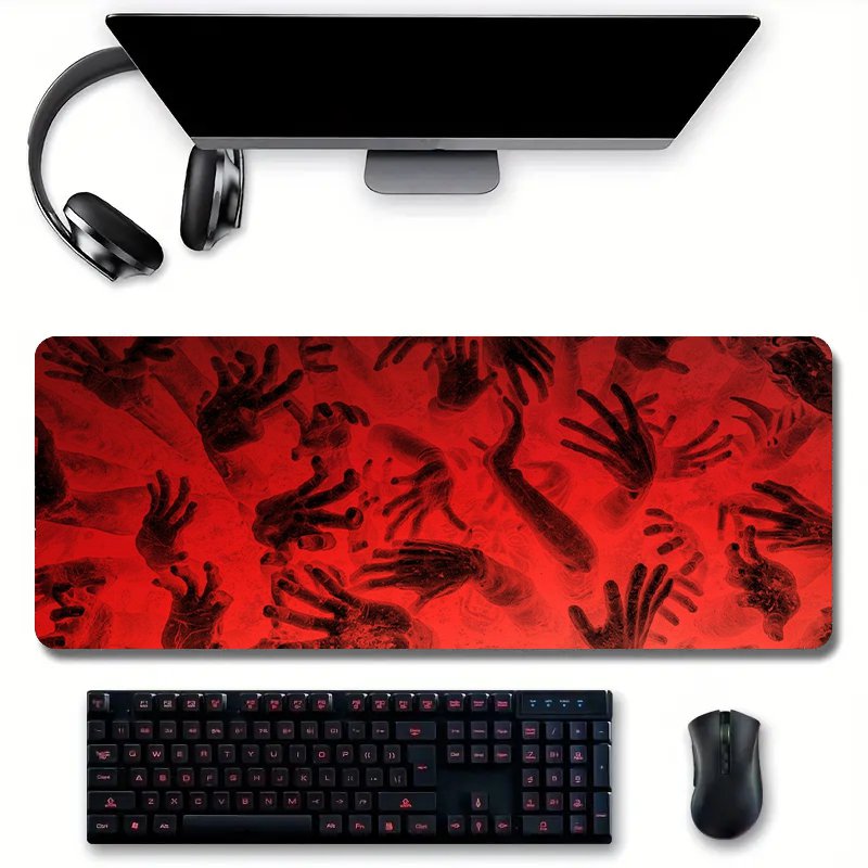 Ghoul Hand Desk Mat Large Gaming Mouse Pad