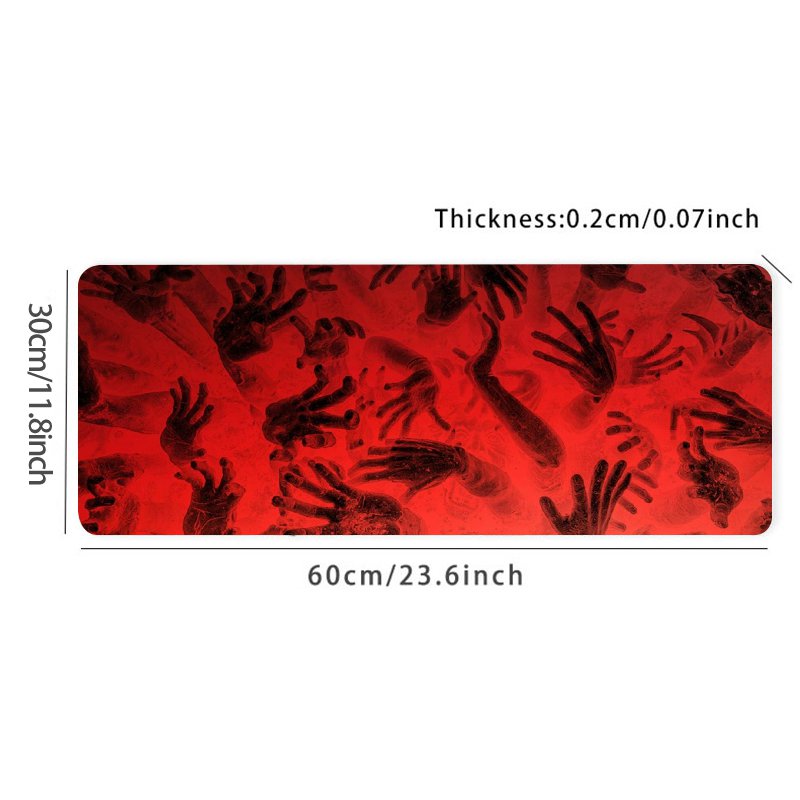 Ghoul Hand Desk Mat Large Gaming Mouse Pad