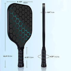 Fiberglass Pickleball Paddles Set With Ball For Outdoor Sports