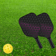 Fiberglass Pickleball Paddles Set With Ball For Outdoor Sports