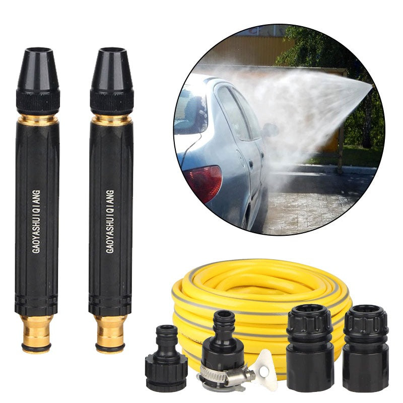 Portable Garden High Pressure Watering Spray Gun Set