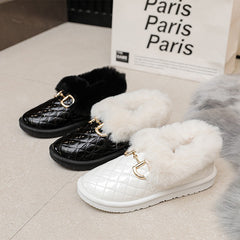 Waterproof Snow Shoes Plush Lined Winter Warm Snow Boots