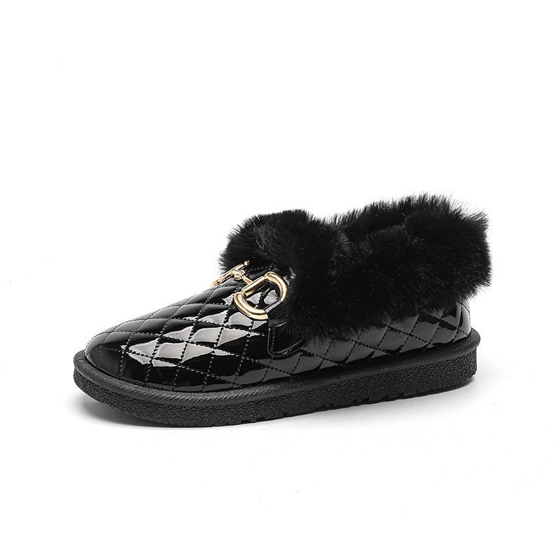 Waterproof Snow Shoes Plush Lined Winter Warm Snow Boots