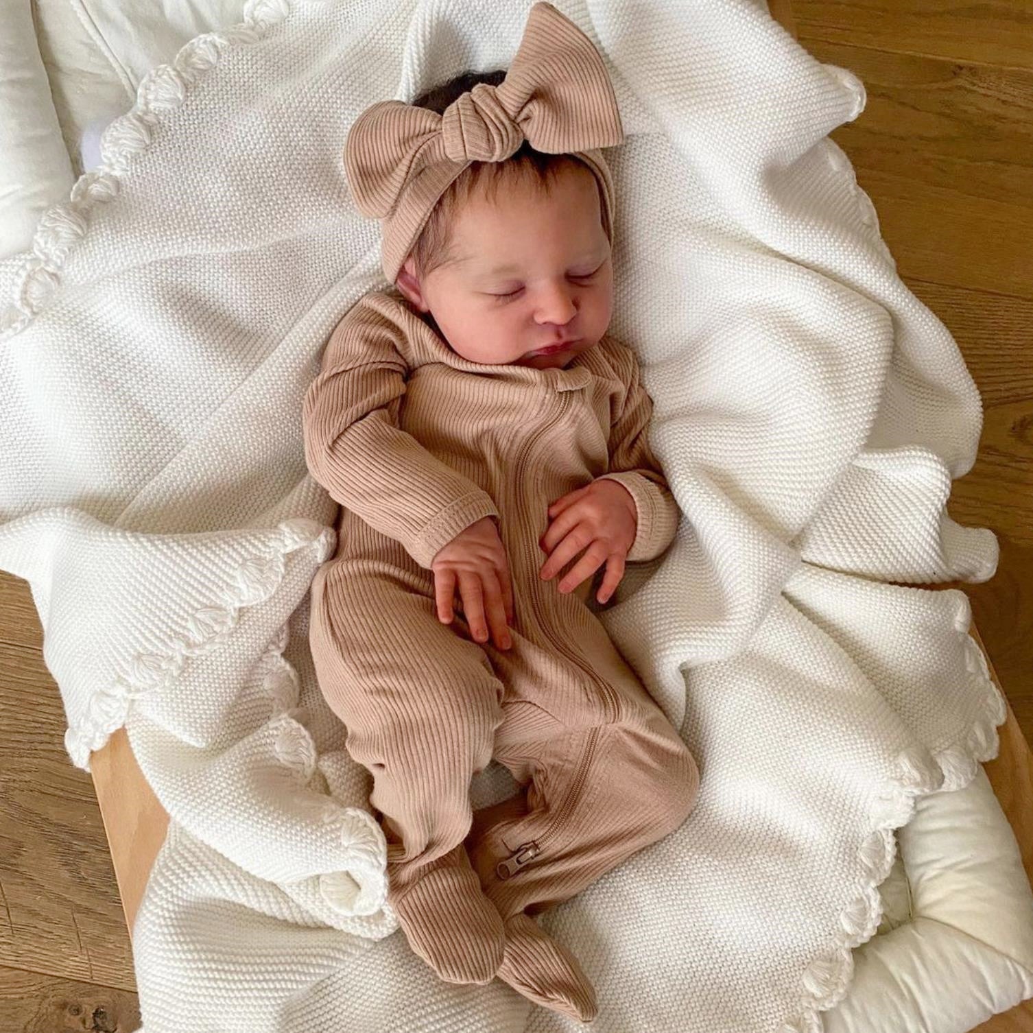 Realistic Silicone Reborn Baby Doll, 3D Skin, Visible Veins, Girl Toy Gift