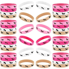 Horse Party Bracelet Derby Horse Rubber Wristband Silicone Bangle