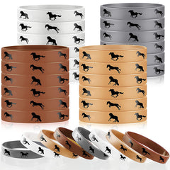 Horse Party Bracelet Derby Horse Rubber Wristband Silicone Bangle