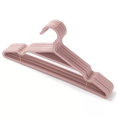 10pcs Portable Non Slip Clothes Hangers - Suit Coat Closet Garment Drying Rack