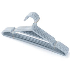 10pcs Portable Non Slip Clothes Hangers - Suit Coat Closet Garment Drying Rack