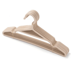 10pcs Portable Non Slip Clothes Hangers - Suit Coat Closet Garment Drying Rack