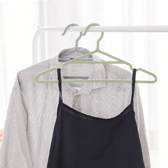 10pcs Portable Non Slip Clothes Hangers - Suit Coat Closet Garment Drying Rack