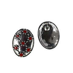 Flower Oval Retro Earrings for Woman