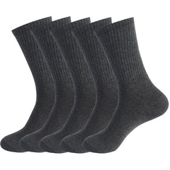 Men's Cotton Mid-calf Socks for Running Basketball