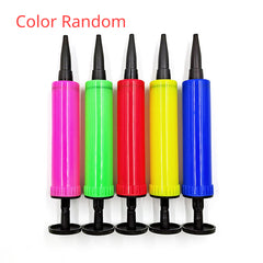 Portable Hand Push Inflator Mini Balloon Toy Inflator U-shaped Pillow Pump