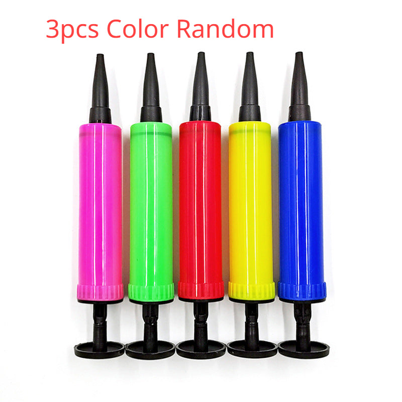 Portable Hand Push Inflator Mini Balloon Toy Inflator U-shaped Pillow Pump