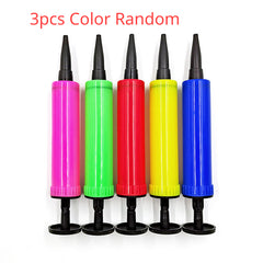 Portable Hand Push Inflator Mini Balloon Toy Inflator U-shaped Pillow Pump