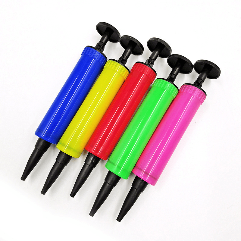 Portable Hand Push Inflator Mini Balloon Toy Inflator U-shaped Pillow Pump