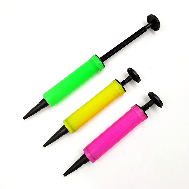 Portable Hand Push Inflator Mini Balloon Toy Inflator U-shaped Pillow Pump