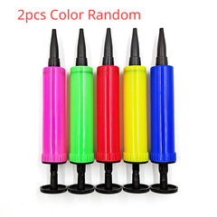 Portable Hand Push Inflator Mini Balloon Toy Inflator U-shaped Pillow Pump