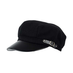 Women's Beret Winter Newsboy Hat Octagonal Beret