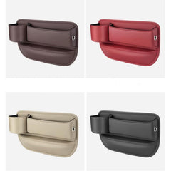 Car Seat Gap Filler Storage Box Cup Holder Organizer