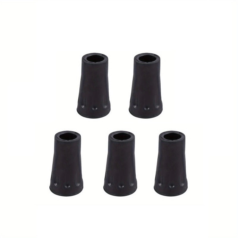 5pcs Rubber Ferrule Ends for Walking Stick and Trekking Pole