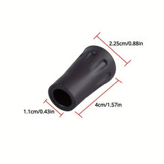 5pcs Rubber Ferrule Ends for Walking Stick and Trekking Pole