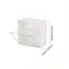 Wall Mounted Cotton Pads Holder Dispenser & Storage Box