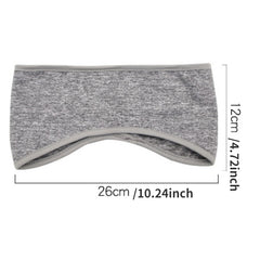 Winter Fleece Ear Warmer Headband Windproof for Outdoor Activities