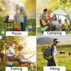 Portable Retractable Folding Stool Lightweight Telescopic Stool