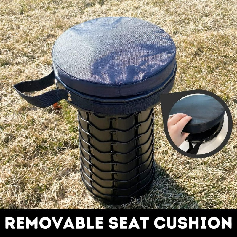 Portable Retractable Folding Stool Lightweight Telescopic Stool