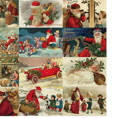 30pcs Vintage Christmas Greeting Cards Xmas Cards Postcard Set