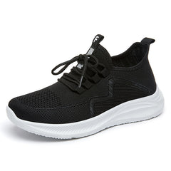 Women's Breathable Walking Shoes Lace-Up Non-Slip Sneakers