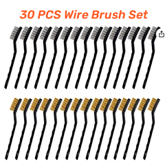 10pcs 30pcs Wire Brush Set For Welding Cleaning