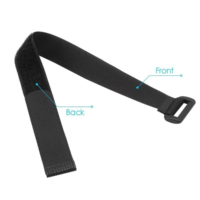 Nylon Hook & Loop Strap Self Adhesive Bike Cable Tie 20-500mm