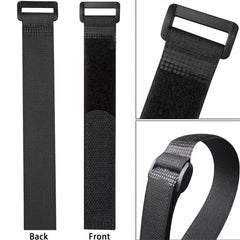 Nylon Hook & Loop Strap Self Adhesive Bike Cable Tie 20-500mm