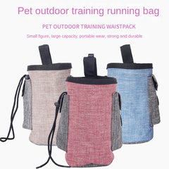 Dog Treat Pouch Hands Pet Training Waist Bag Portable Outdoor Bag