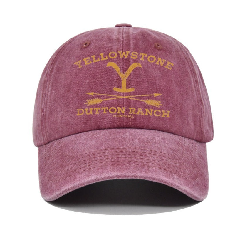 Fashionable Graffiti Printed Baseball Cap Sunscreen Hat