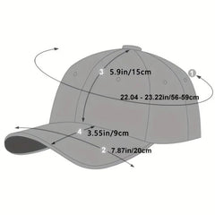 Fashionable Graffiti Printed Baseball Cap Sunscreen Hat