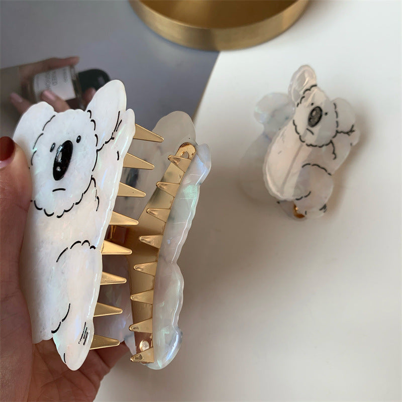Koala Grab Clip Cartoon Tree Bag Bear Hair Clip