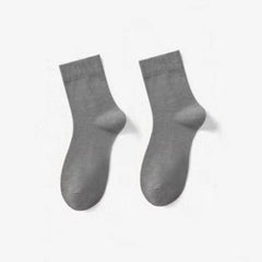 5Pairs Antibacterial Crew Socks for Spring & Autumn