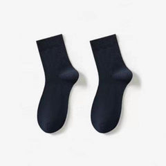 5Pairs Antibacterial Crew Socks for Spring & Autumn
