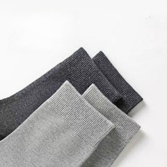 5Pairs Antibacterial Crew Socks for Spring & Autumn